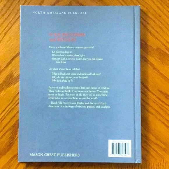 North American Folklore: Folk Proverbs and Riddles - Picture 2 of 5